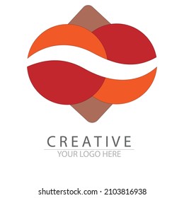 illustration design of logo and icon  for company with some various design concept