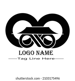 diseño de ilustración de logotipo e icono con un concepto de diseño de varios estilos