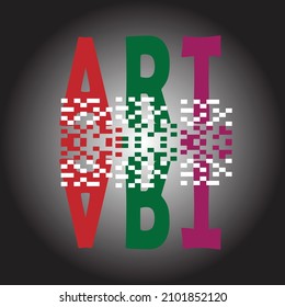 diseño de ilustración de logotipo con un concepto de diseño de varios estilos