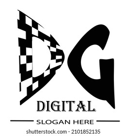 diseño de ilustración de logotipo con un concepto de diseño de varios estilos