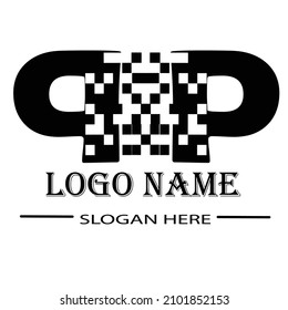 diseño de ilustración de logotipo con un concepto de diseño de varios estilos