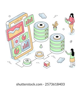 An illustration design of mobile server