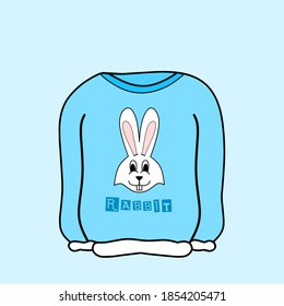 Illustration design newest and fashionable sweater