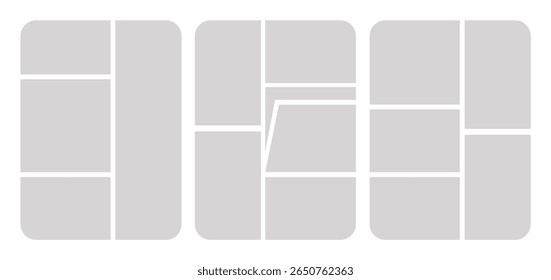 Diseño de ilustración de mapas cuadrados área única 