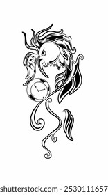 illustration design of a tattoo