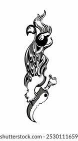 illustration design of a tattoo