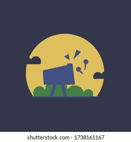 plantilla de diseño de ilustración para tambor Eid