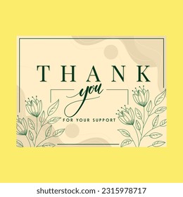 illustration design template thanks giving 
