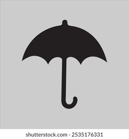 Illustration design for an umbrella logo vector icon template
