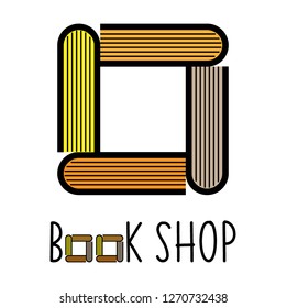 illustration design vector icon logo book