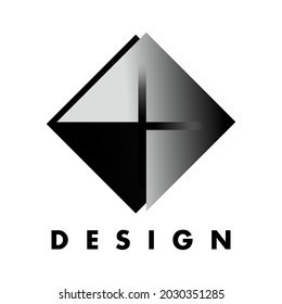 ILLUSTRATION DESIGN VECTOR NUMBER 4 IN WHITE DEGRADATION BLACK QUARTER