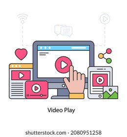Ein Illustrationsdesign für Videospiele