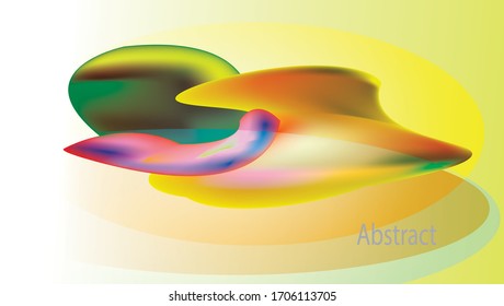 Illustration design,Creative geometric wallpaper. Trendy gradient shapes composition. Eps10 vector