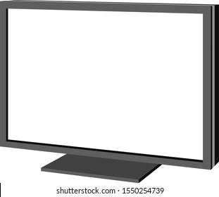 
An illustration of a desktop computer display screen where nothing has moved