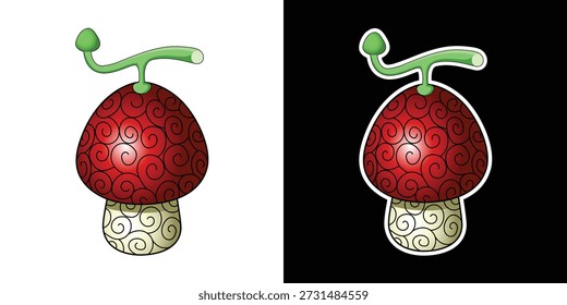 illustration of the devil fruit "hito hito no mi" in the anime one piece