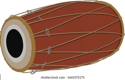 dholak images stock photos vectors shutterstock https www shutterstock com image vector illustration dholak vector design 1665375175