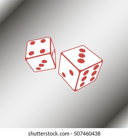 Illustration of dices.