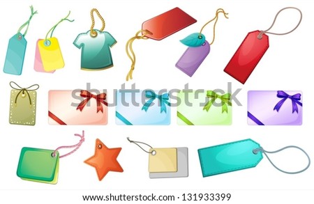 Similar – Image, Stock Photo pink gift tie on colorful background