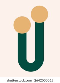 Illustration digital print relationship abstract minimalist