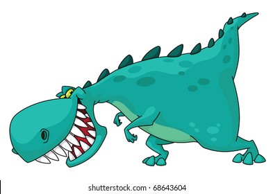 illustration of a dinosaur rex