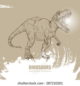 illustration of Dinosaurs