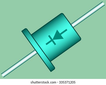Illustration of the diode radio component