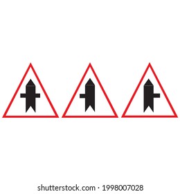 illustration of direction signs, suitable for educational websites or blogs
