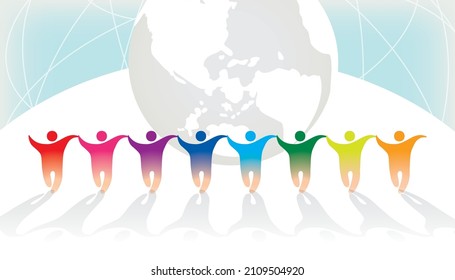 It is an illustration of the diversity of the earth