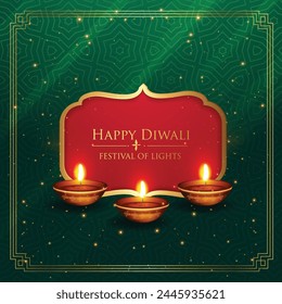 illustration of Diwali background for Dipawali, an Indian 
festival, vector banner poster greeting card