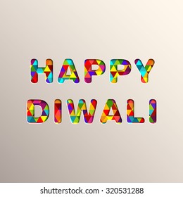 illustration of Diwali for the celebration of Hindu community festival.