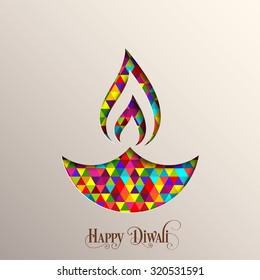 illustration of Diwali for the celebration of Hindu community festival.