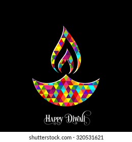 illustration of Diwali for the celebration of Hindu community festival.