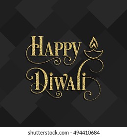 illustration of Diwali for the celebration of Hindu community festival.