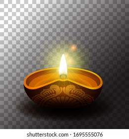 Illustration diya Vektorillustration auf transparent