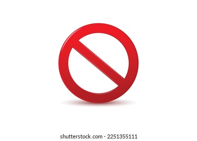 Abbildung des roten Kreiszeichens