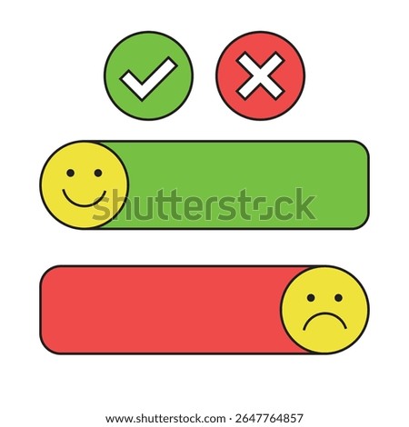 Illustration do vs dont infographic element