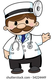 An illustration of a doctor