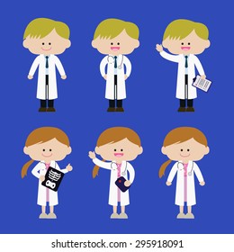 Illustration of doctors
