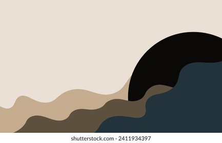 illustration of a dog abstract