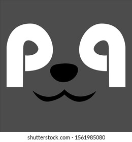 illustration of dog icon vector illustration