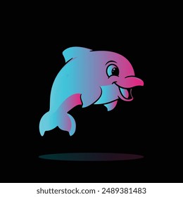 The Illustration of Dolphin Gradient