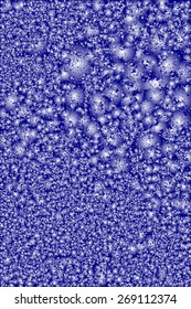  Illustration done as abstract bright background with blue bubbles.