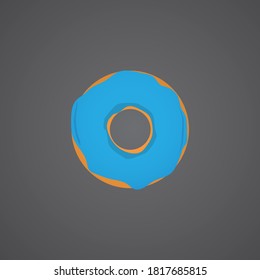 A illustration of a donut. Pictures about donut . Can be used for icons, logos, or vectors. 