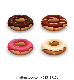 Illustration of donuts