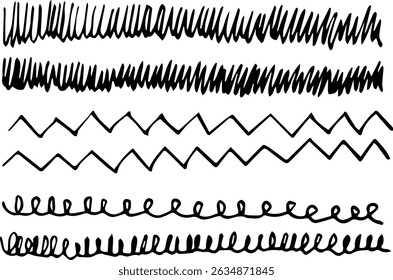 
Ilustración. Doodle. Línea Doodle. Línea. Golpes.