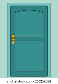 Illustration of the door icon