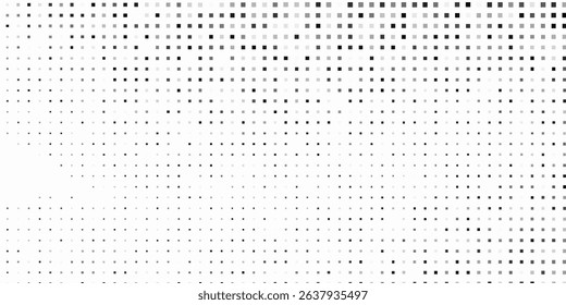 Illustration dotted halftone gradient texture. Vanishing polka dot background. Repeating dots gradation modern abstract simple