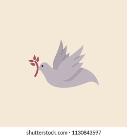 Illustration of a dove of peace