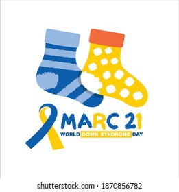 an illustration of Down syndrome days