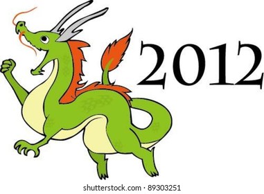 illustration of the dragon
